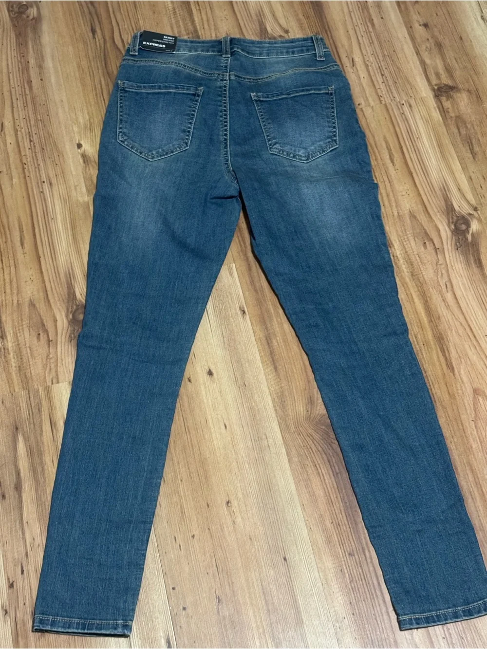 Express Women’s Dark Blue Skinny Jeans